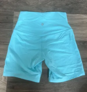 Lululemon Align Biker Shorts 6" Blue thumbnail 2