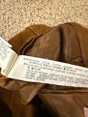 Zara Basic Ankle Pants - Mustard Brown - Size 4 thumbnail 6