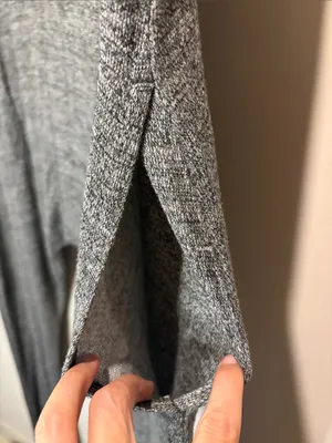 Intimately Free People One Piece Romper Slouchy Loungewear Heathered Grey Size M thumbnail 6
