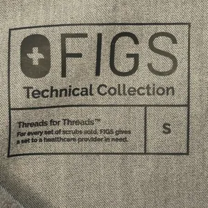 Figs Limited Edition Tokha professional scrub pant straight leg gray NWT S REG thumbnail 3