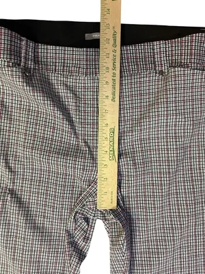Maurices Houndstooth Pull On Ankle Pants Womens XXL Plaid Career Stretch Used thumbnail 11