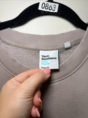 Tna Sweatfleece Clozy Fleece Perfect Fit Crewneck thumbnail 2