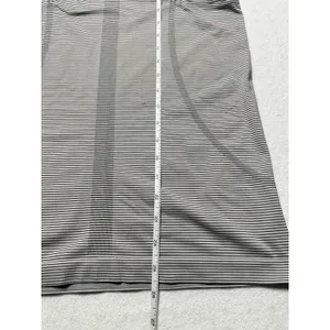 Lululemon Swiftly Tech Racerback Tank Top 10 Gray Stripe “Crush the Distance” thumbnail 6