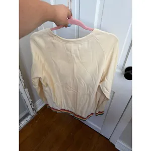 Aviator Nation with rainbow stripes on the waistband and cuffs women's xl thumbnail 4