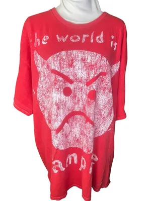 New Smashing Pumpkins The World Is A Vampire Graphic Tee Urban Outfitters L/Xl thumbnail 4
