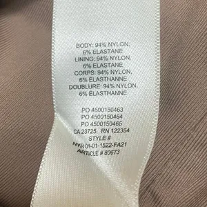 Aritzia Babaton Brown Sleeveless High Neck Cami Camisole Tank Bodysuit Top Sz L thumbnail 4