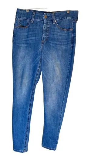 Seven7 for All Mankind Women's Tummyless High Rise Skinny Jeans 12 Regular thumbnail 1