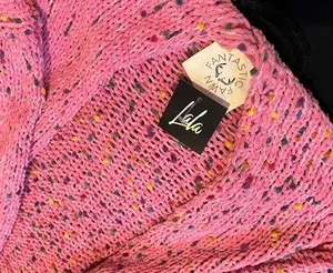 Pink And Rainbow Sweater thumbnail 3