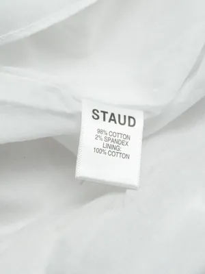 STAUD - Carina Cutout Cotton‎ Midi Dress thumbnail 16