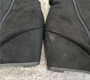 Jenny Fairy Black Suede Boots EU 37 thumbnail 6