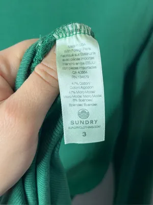 Sundry Ribbed Long Sleeve Mock Neck Ruched Midi Dress in Green thumbnail 8