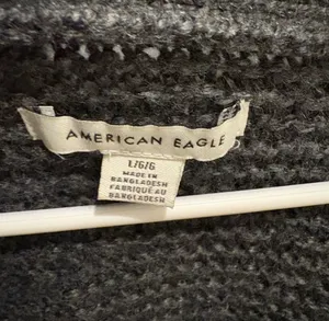 American Eagle Outfitters Charcoal Cardigan thumbnail 6