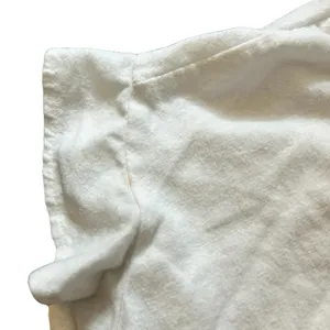 The Pants Store White Short Sleeve Drawstring Crop Top with Bows thumbnail 4