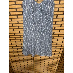 Krimson Klover‎ Blue And White Halter Dress Size XS thumbnail 5