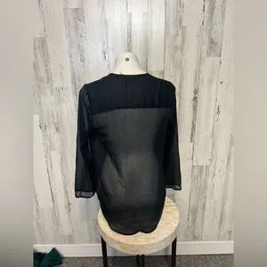Black blouse Black Size L thumbnail 3