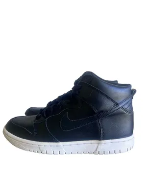 Nike Dunk High GS Black Youth or Women's Shoe Size 6.5Y or 8 Women’s #573 thumbnail 3