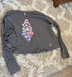 Free People Top Long Sleeve thumbnail 2