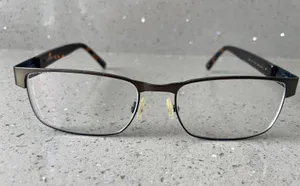 Geoffrey Beene Eyeglasses Frames ONLY G425 Rectangle Full Rim 57-18-150 OLI B 36 thumbnail 1