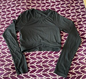 Apex Long Sleeve Crop Top Small thumbnail 1