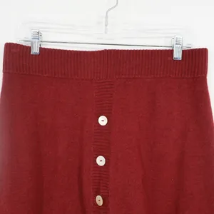 Aventura Women's Valentina Skirt Size Medium‎ Organic Cotton Pomegranate Knit thumbnail 4