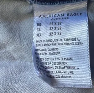 American Eagle Airflex+ Slim Jeans 32x32 thumbnail 2