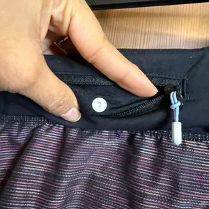 Lululemon Run For All Skirt sz 2 Space Dye Black thumbnail 13