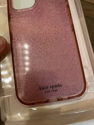 Kate Spade New York Defensive Case with MagSafe Pink Glitter 6.1” iPhone 13 Pro thumbnail 4