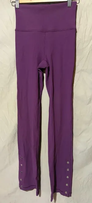 Athleta elevation rib snap pants thumbnail 1