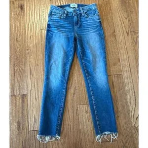 Paige skyline skinny crop mid rise dark wash 27 thumbnail 12