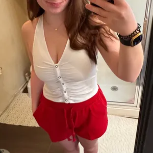 Free People White Halter Tank Top thumbnail 2