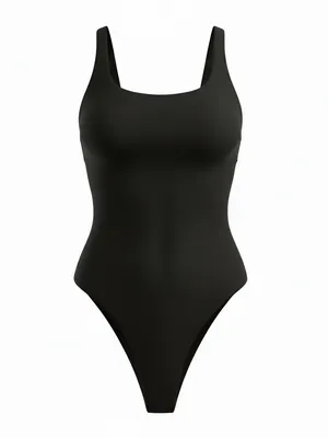 NWT Icon Swim One-Piece Thong Swimsuit M thumbnail 4