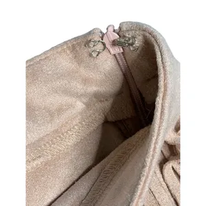 Cavender's Taupe Fringed Mini Skirt size Small New thumbnail 5