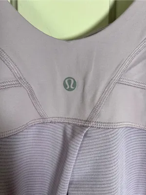Lululemon Women Run Tame Me Tank Rose Quartz Size 8 *FLAWS* thumbnail 4