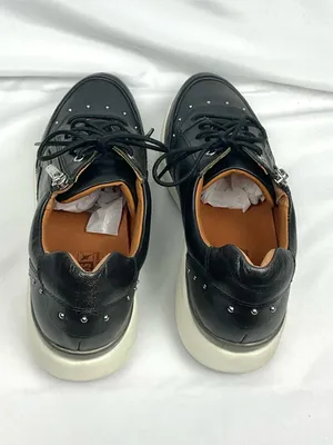 Pikolinos Sella Black Comfort Sneaker Leather Side Zip Studded Shoes EU Sz 39 thumbnail 5