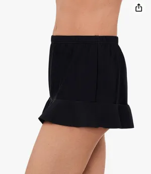 Aqua Green Women's Standard Ruffle Skirted Bottom thumbnail 2