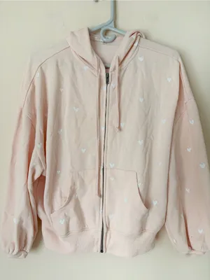 Z Supply Hearts Full hoodie sweatshirt thumbnail 2