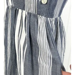 Abercrombie & Fitch Sundress Womens Medium‎ Square Neck Summer Beach Coastal thumbnail 10