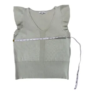 Hooked Up Saige‎ Green Knit Top thumbnail 4