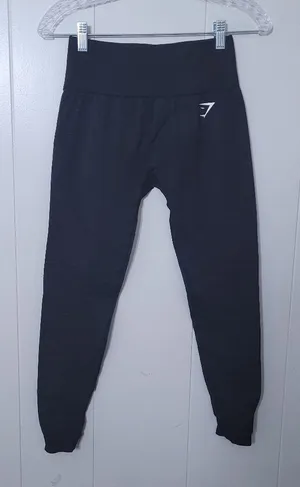 Gymshark Vital Seamless Jogger Leggings Charcoal Gray High Rise Women’s thumbnail 1