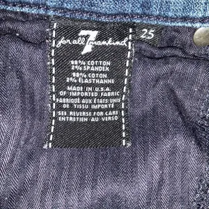 7 For All Mankind High Waist Raw Hem Culottes Jeans thumbnail 10