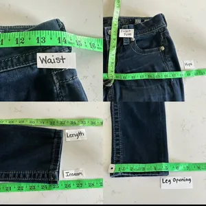 ￼Miss Me‎ Signature Skinny Crop Women’s Size 27 Western Biker Ankle Jeans thumbnail 7