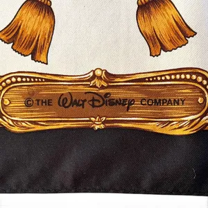 Vintage Walt Disney Company x Echo Conductor Mickey Silk Twill Square Scarf thumbnail 3