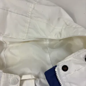 Columbia Jacket Womens Large White Blue Interchange Hooded Nylon thumbnail 5