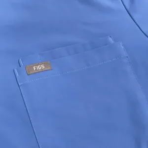 Figs blue scrub top size large thumbnail 3