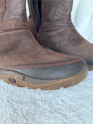 Merrell Dewbrook Select Dry Insulated Short Winter Boots Brown Women 9.5 thumbnail 6