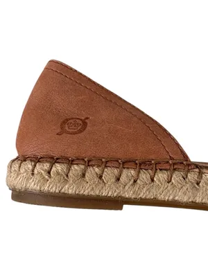 EUC Born Leather Espadrille Sandals Brown Size 7 thumbnail 4
