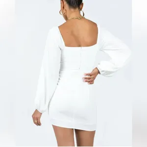Princess Polly Laurie Corset Mini Dress White Sz 2 thumbnail 8