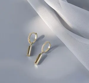 Metal Bar Dangle Drop Earrings for Women thumbnail 4
