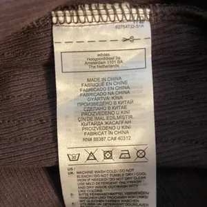 Adidas Brown Crop Tank Top Bra Women Large Athleisure Gym Activewear thumbnail 10