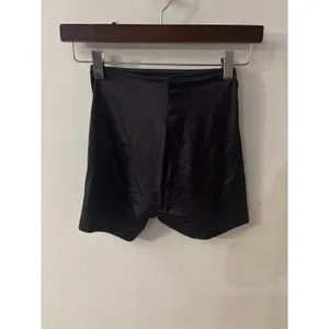 Cabernet Black Elastic Shapewear Slimming Shorts M PinUp Bodycon Film Noir Retro thumbnail 2